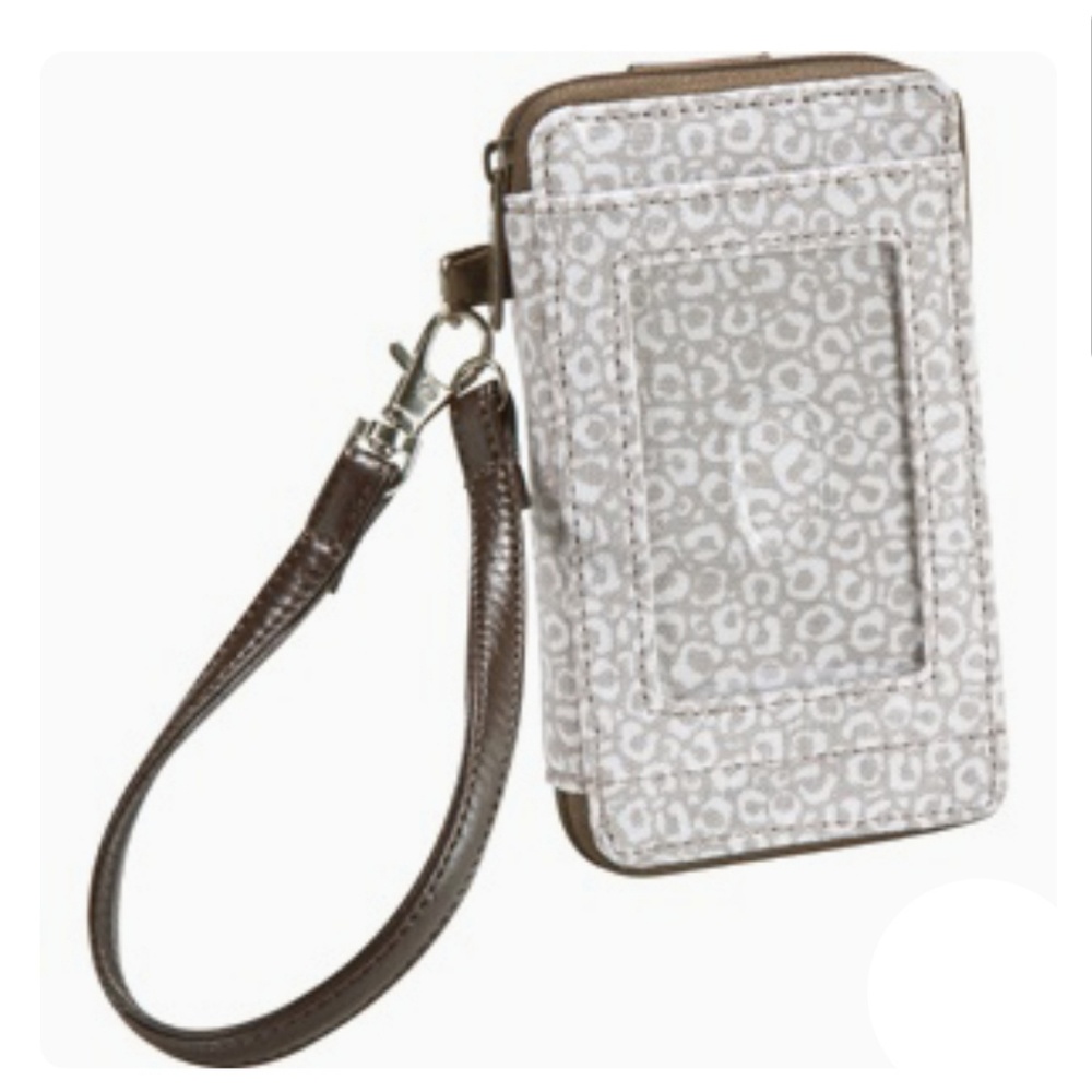 🆕️Thirty-one Timeless Wristlet Say it Taupe